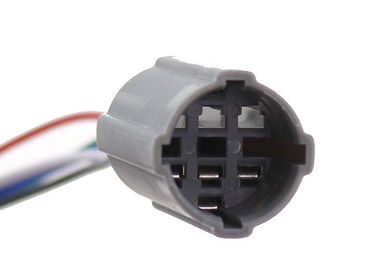 Connecteur lumineux de prise de commutateur de bouton poussoir pour le tresse de fil de la borne 15cm du trou de montage 5 de 19mm