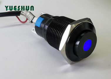 16mm Dot Type Push Button Switch LED a illuminé, LED verrouillant le commutateur de bouton poussoir