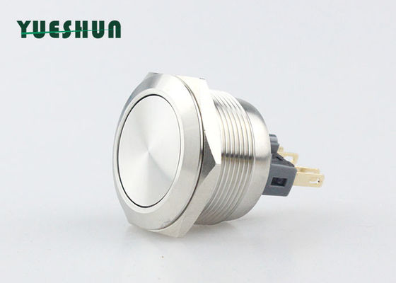 qualité  25mm Panel Mount Push Button Switch , Stainless Steel Push Button Switch Usine