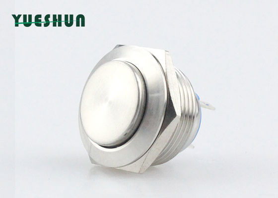 qualité  IP65 19mm Metal Push Button Switch , Micro Momentary Push Button Switch High Head Usine