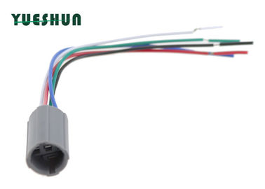 Connecteur lumineux de prise de commutateur de bouton poussoir pour le tresse de fil de la borne 15cm du trou de montage 5 de 19mm