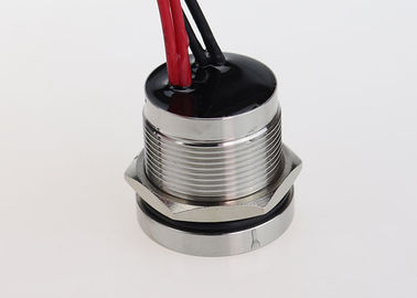 système piézo-électrique de contrôle d'accès de Ring Symbol LED 12V 24V de commutateur de contact en métal IP68 de 22mm